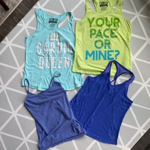 Lot of workout tank tops